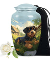Rottweiler Pet Cremation Urn for Cremated Ashes -Small Pet Urns for Dogs