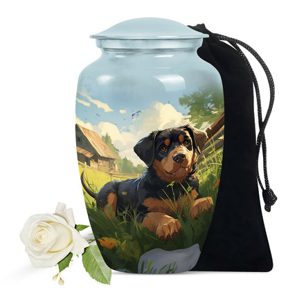 Personalized Dog Keepsake Urn for Pet Ashes - Yatskia