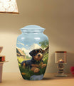 Rottweiler Pet Cremation Urn for Cremated Ashes -Small Pet Urns for Dogs