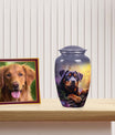 Rottweiler Puppy Pet Cremation Urn for Ashes - Pet Memorial Urns
