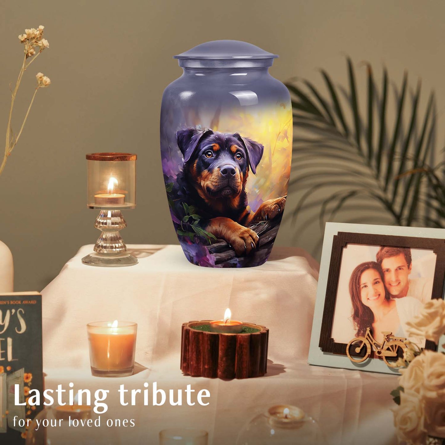 Personalized Dog Cremation Urn for Pet Ashes - Yatskia