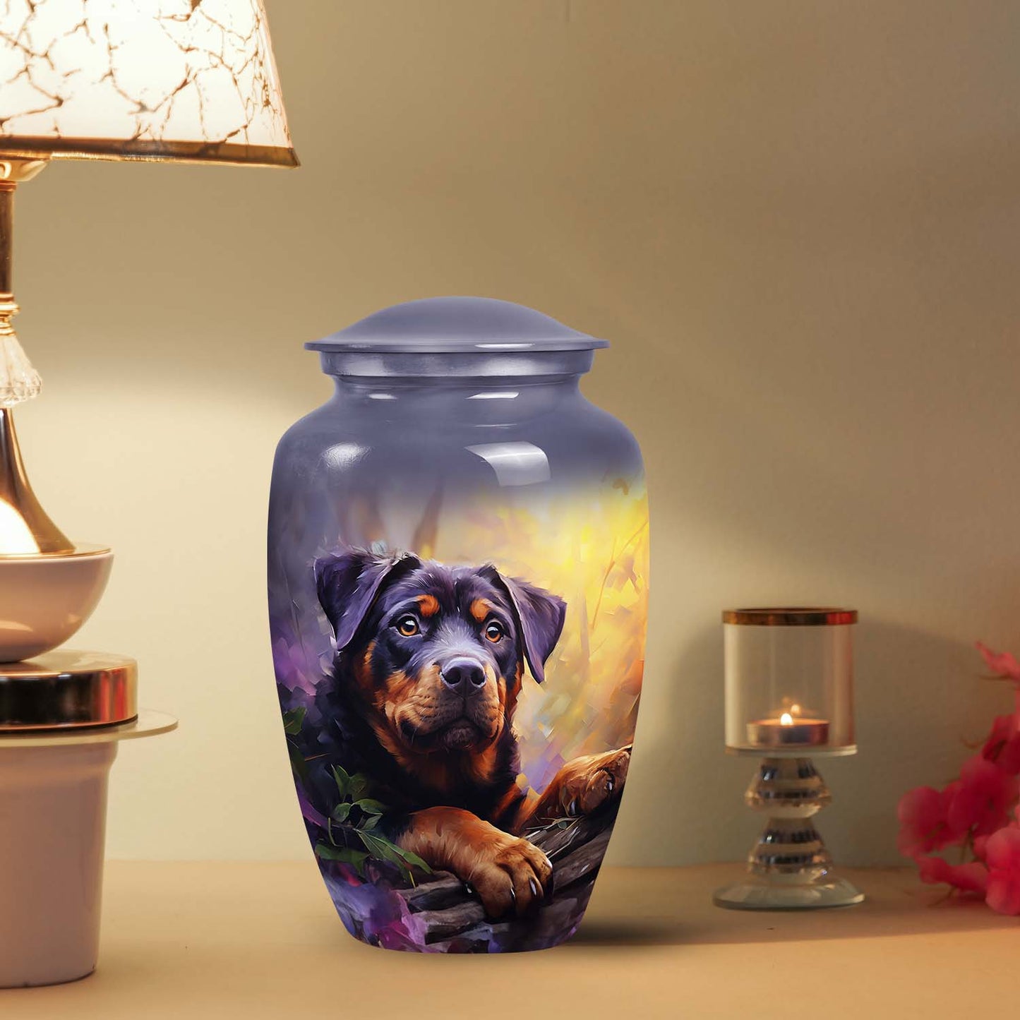 Personalized Dog Cremation Urn for Pet Ashes - Yatskia