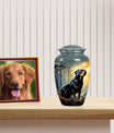 Rottweiler Cremation Urn for Pet Ashes – Forest Dog Memorial Urn