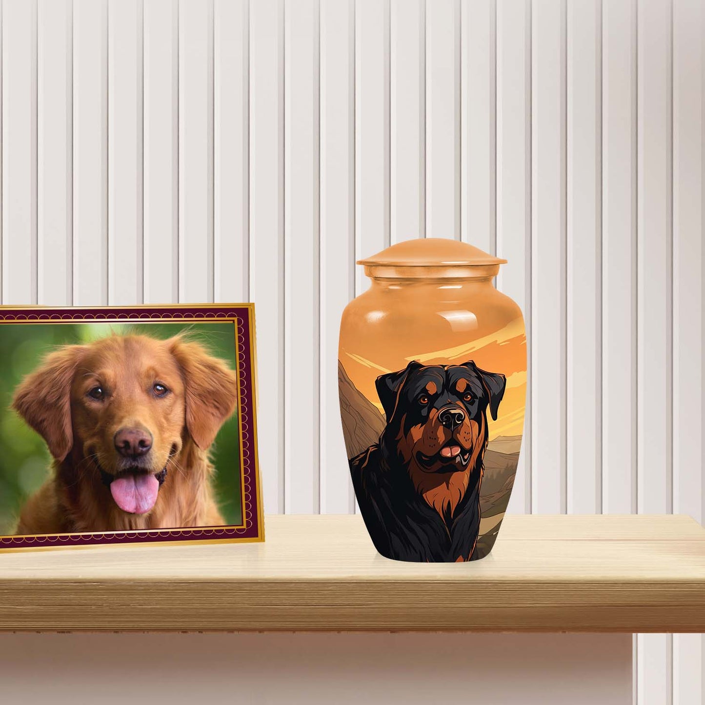 Personalized Dog Cremation Urn for Pet Ashes - Yatskia