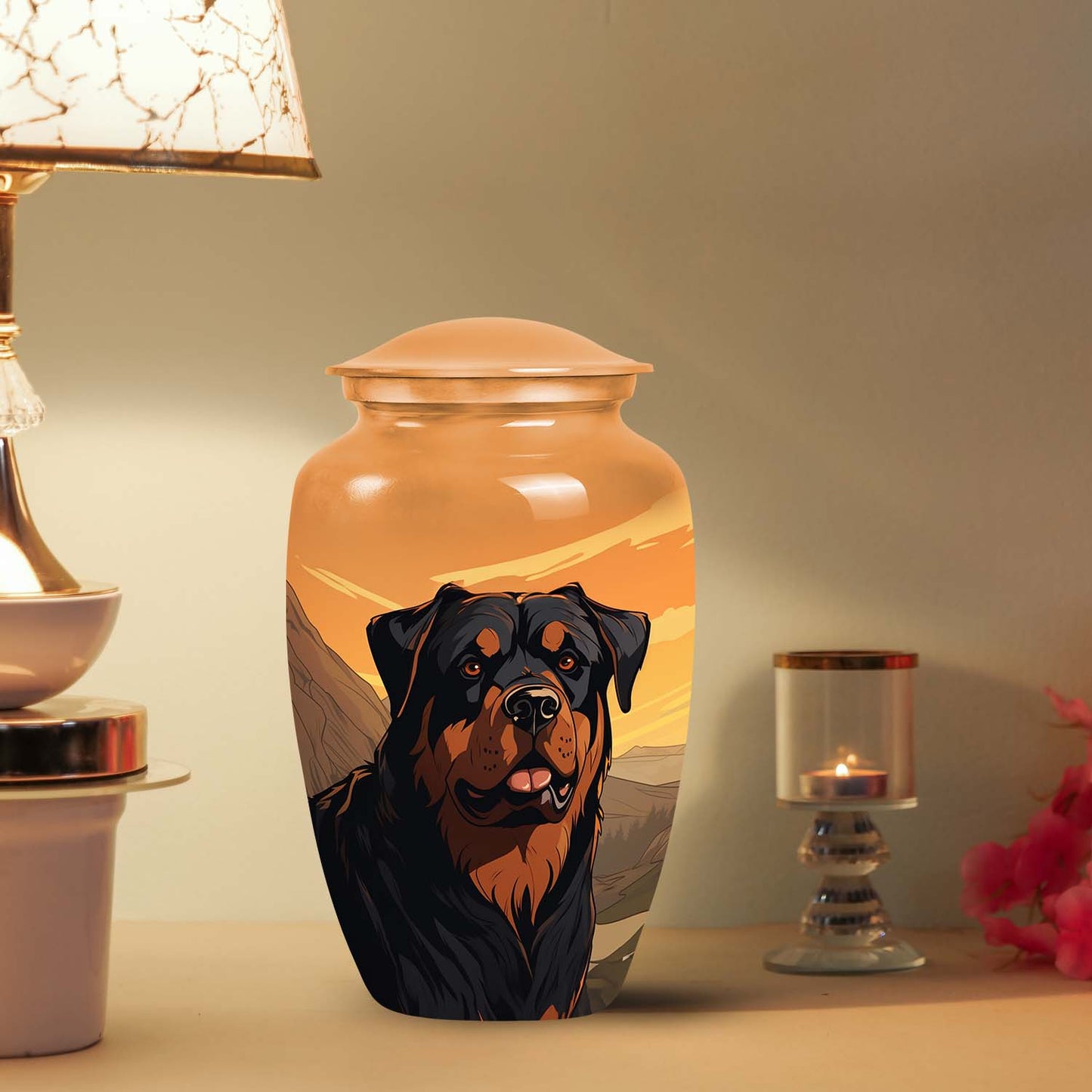 Personalized Dog Cremation Urn for Pet Ashes - Yatskia