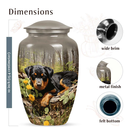 Personalized Dog Cremation Urn for Pet Ashes - Yatskia