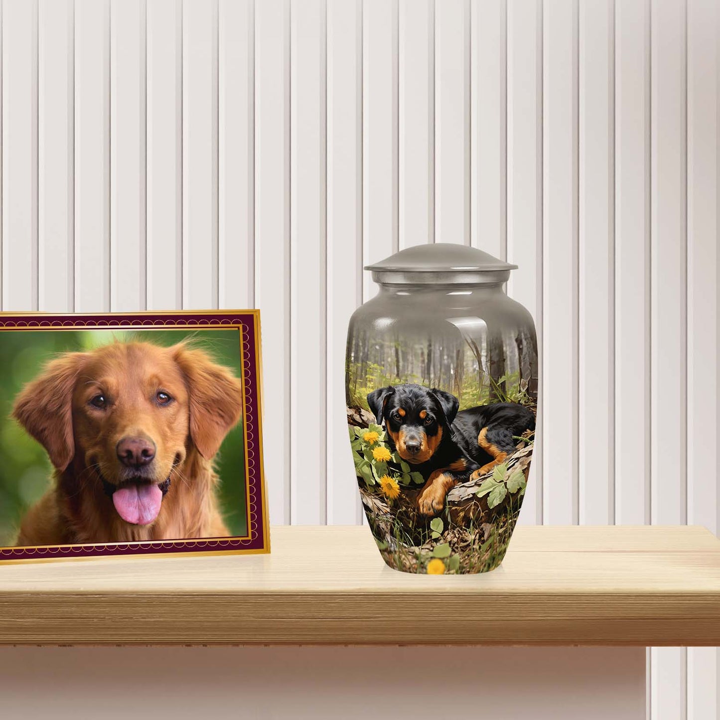Personalized Dog Cremation Urn for Pet Ashes - Yatskia
