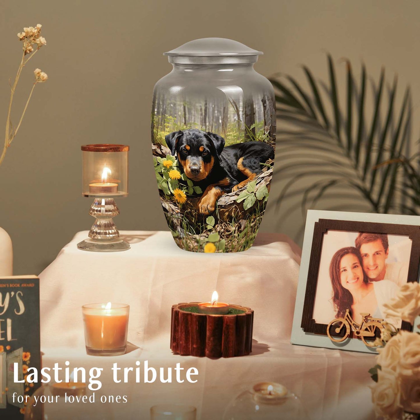 Personalized Dog Cremation Urn for Pet Ashes - Yatskia