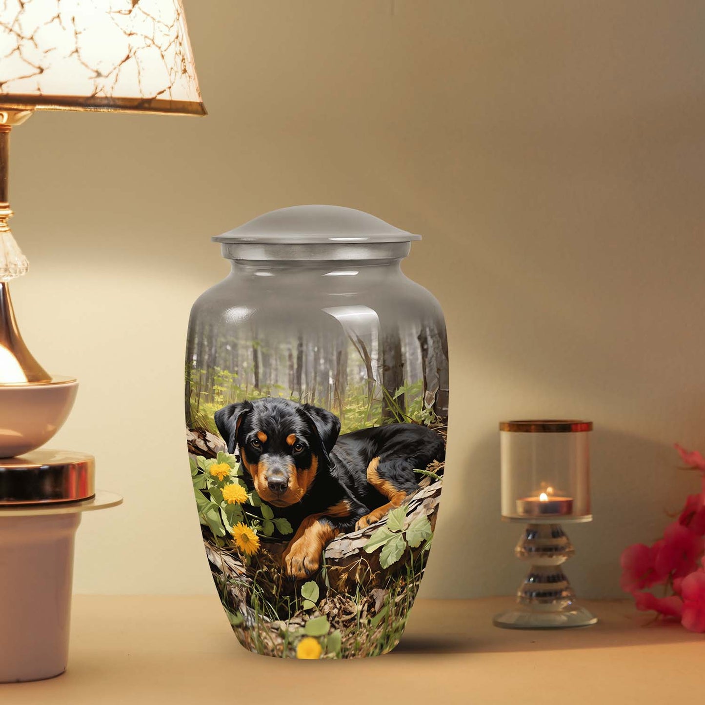 Personalized Dog Cremation Urn for Pet Ashes - Yatskia
