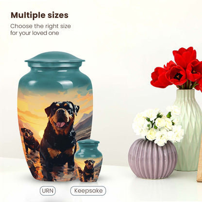 Personalized Dog Cremation Urn for Pet Ashes - Yatskia
