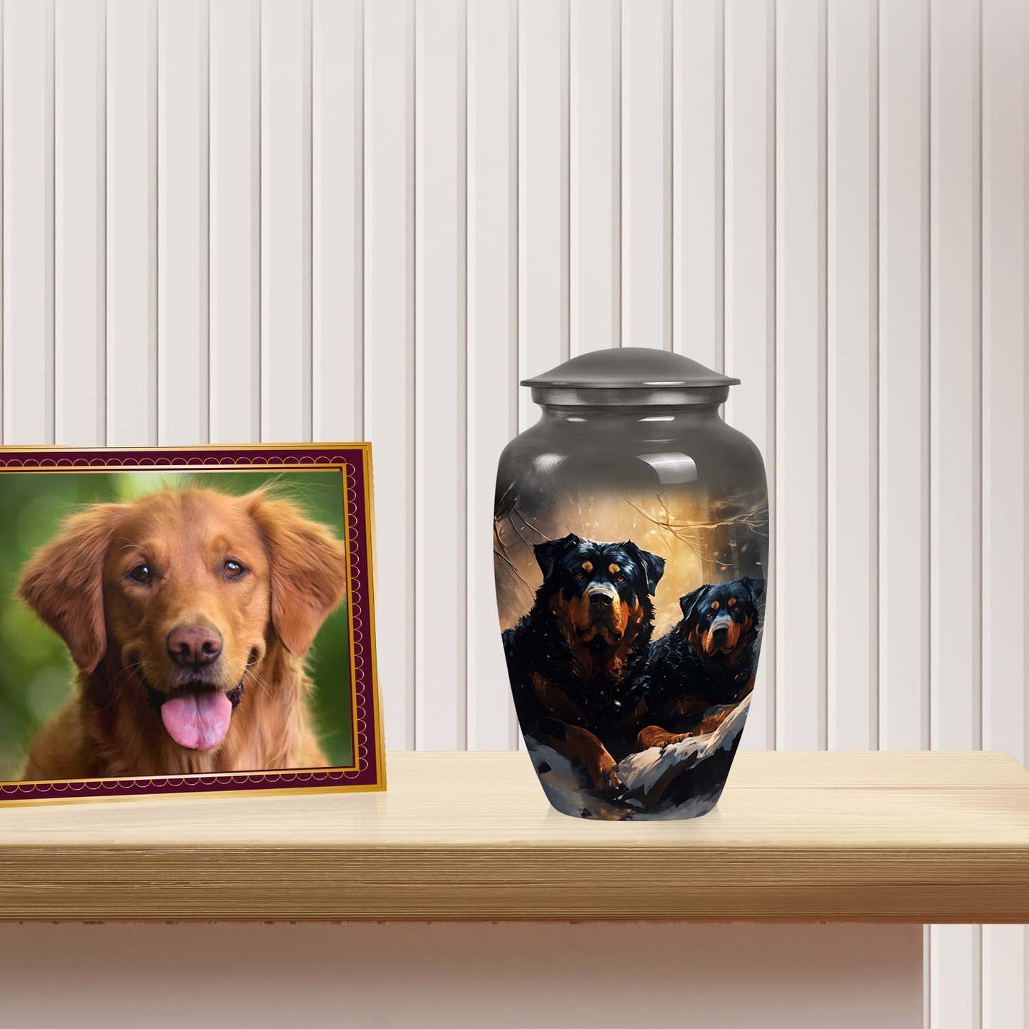 Personalized Dog Cremation Urn for Pet Ashes - Yatskia