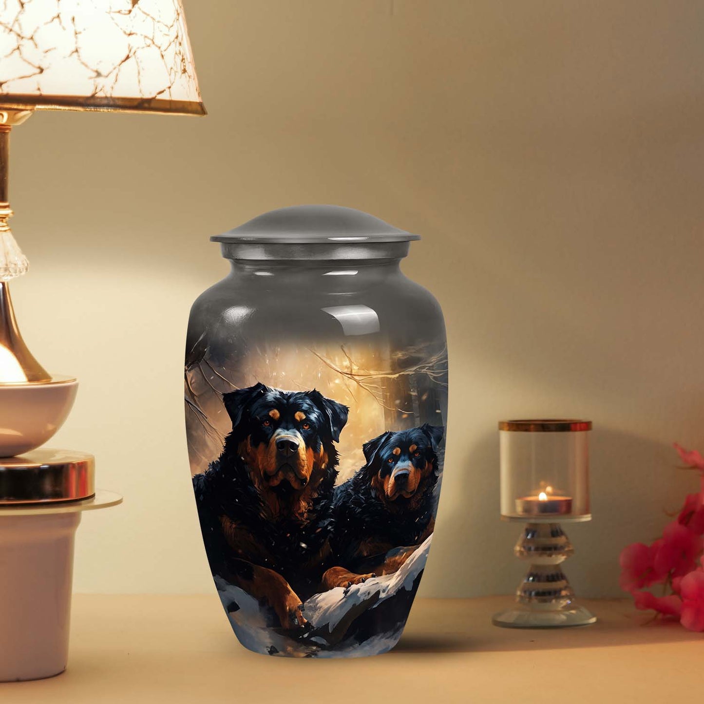 Personalized Dog Cremation Urn for Pet Ashes - Yatskia