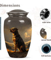 Rottweiler Dog Cremation Urn for Pet Ashes - Custom Pet Urn