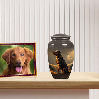 Personalized Dog Cremation Urn for Pet Ashes -  Yatskia