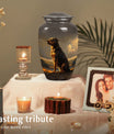 Rottweiler Dog Cremation Urn for Pet Ashes - Custom Pet Urn