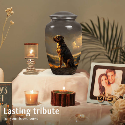 Personalized Dog Cremation Urn for Pet Ashes -  Yatskia