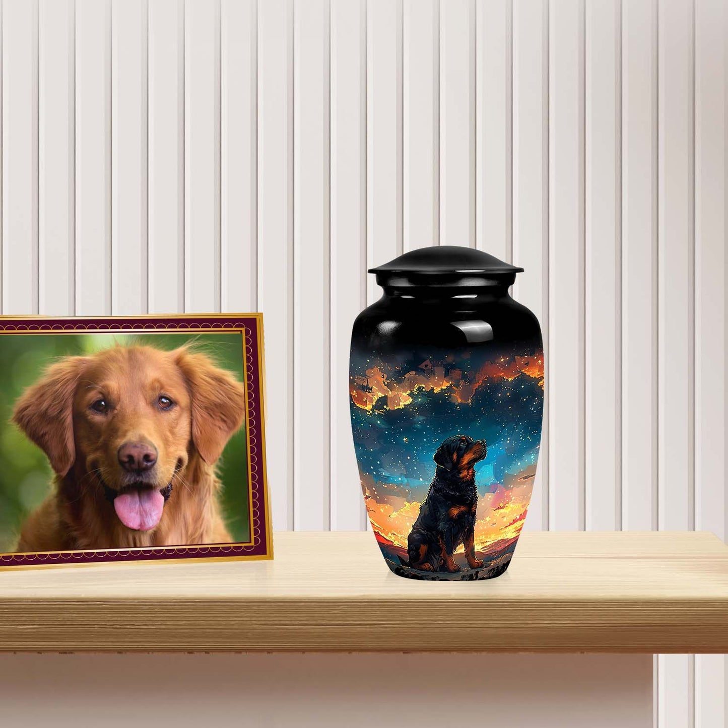 Personalized Dog Cremation Urn for Pet Ashes -  Yatskia