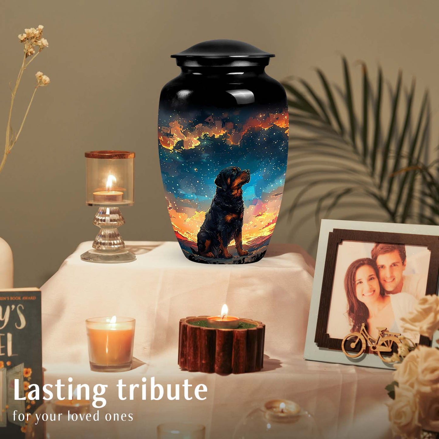 Personalized Dog Cremation Urn for Pet Ashes -  Yatskia