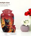 Colorful Bengal Cat Urn for Beloved Pet - Custom Pet Urns for Cats