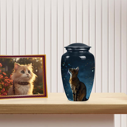 Personalized Pet Cremation Urn for Pet Ashes - 6-inch, 40 cu in - Yatskia