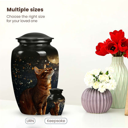 Cat Cremation Urn for Pet Ashes - Pet Urns for Cats