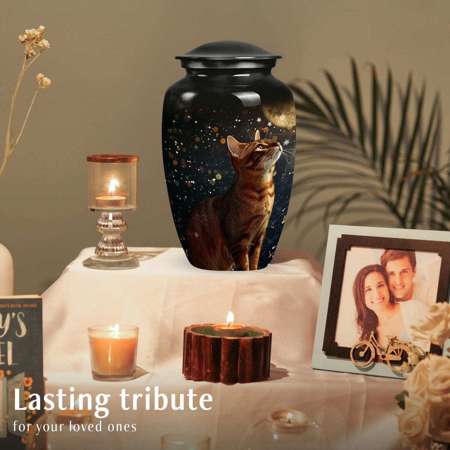Cat Cremation Urn for Pet Ashes - Pet Urns for Cats