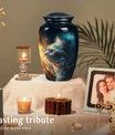 Glowing Cat Cremation Urns For Ashes - Cremation Urns for Cats