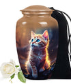 Ginger Cat Urn for Beloved Pet - Cremation Urns for Cats