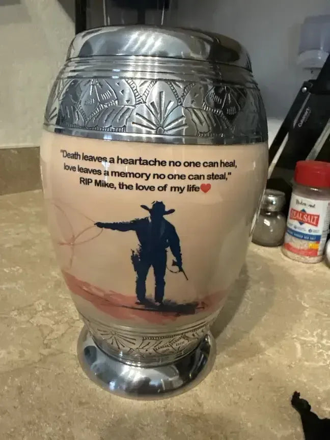 Customer memorial product photo